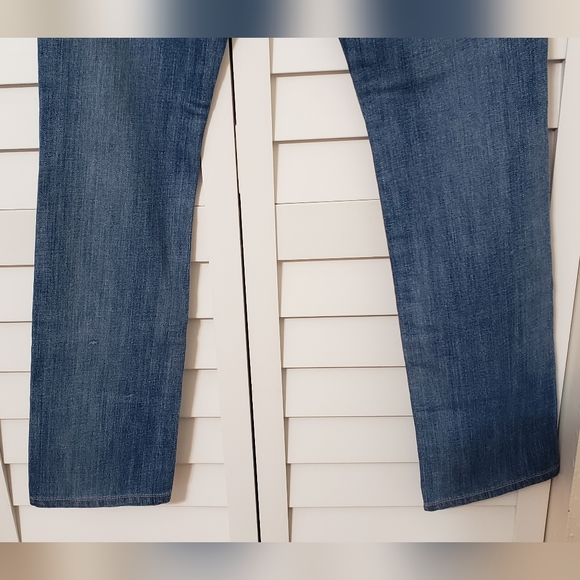 7 For all Mankind Women's Straight Leg Mid Rise Jeans Size 26 - Picture 9 of 14